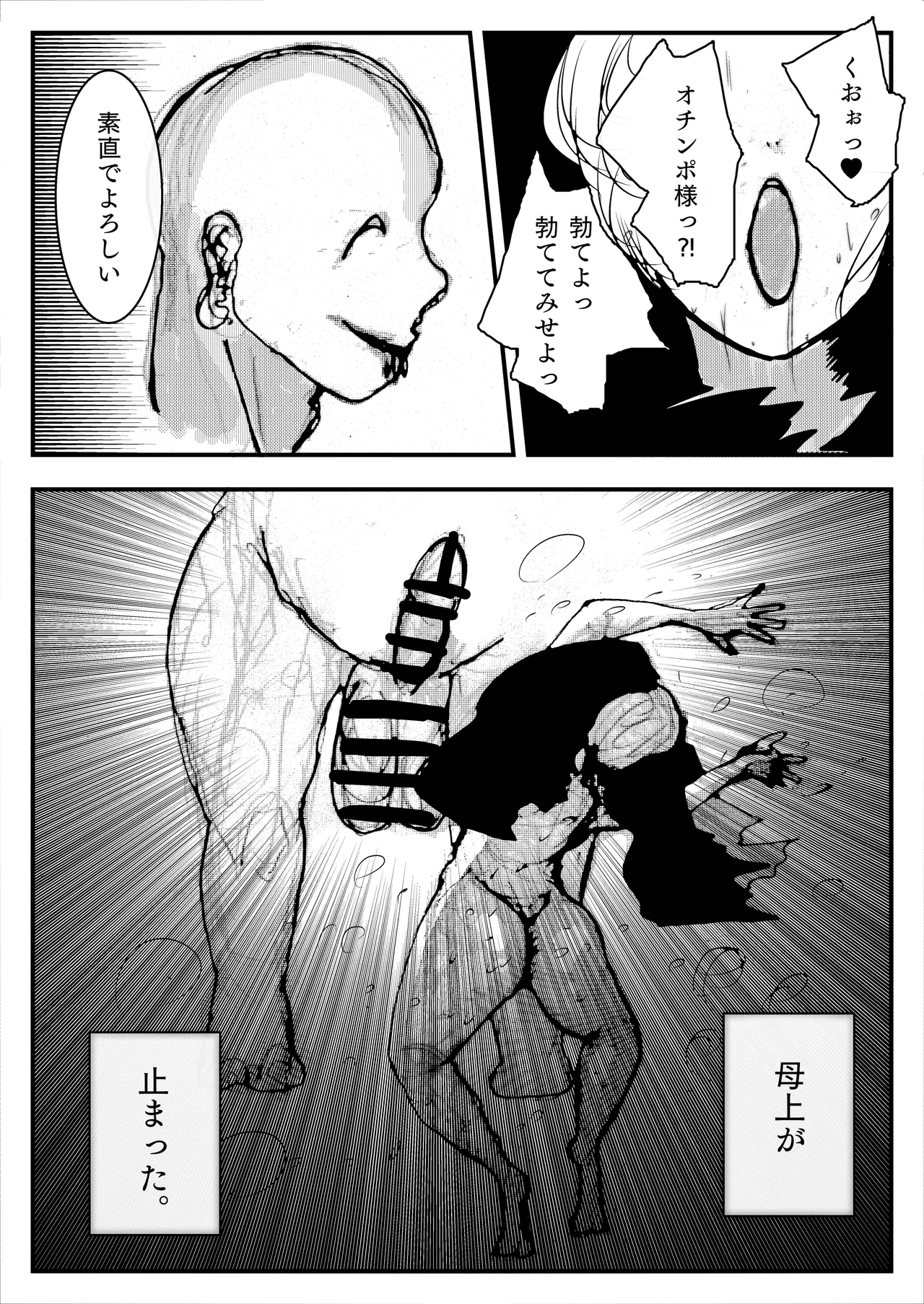 母上が負けた。 Page.12