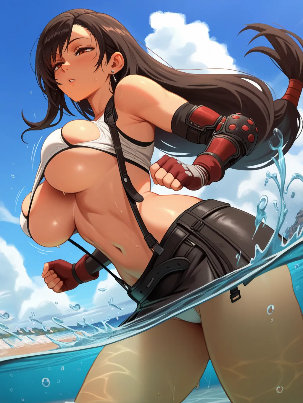 Tifa Lockhart | Final Fantasy waifuinvoker ai generated Page.88