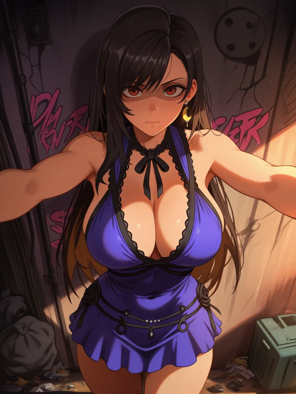 Tifa Lockhart | Final Fantasy waifuinvoker ai generated Page.9