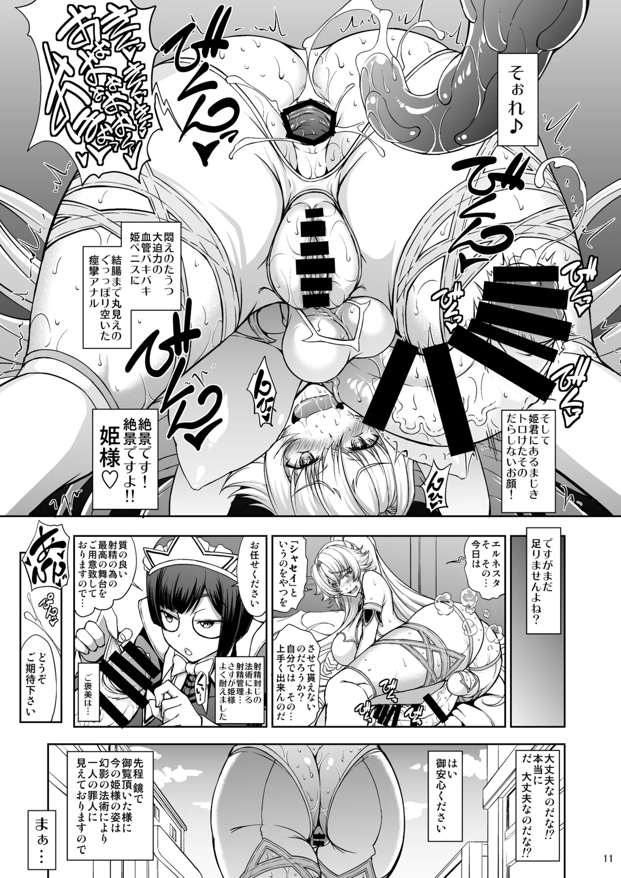 姫騎士様は視られたい! Page.11