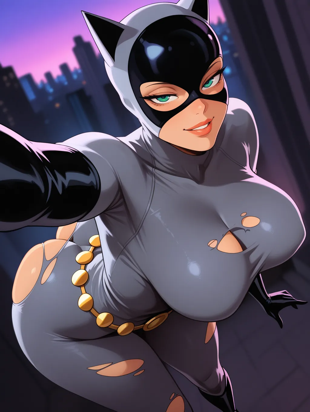 Catwoman | Batman: The Animated Series 😻 waifuinvoker ai generated Page.11