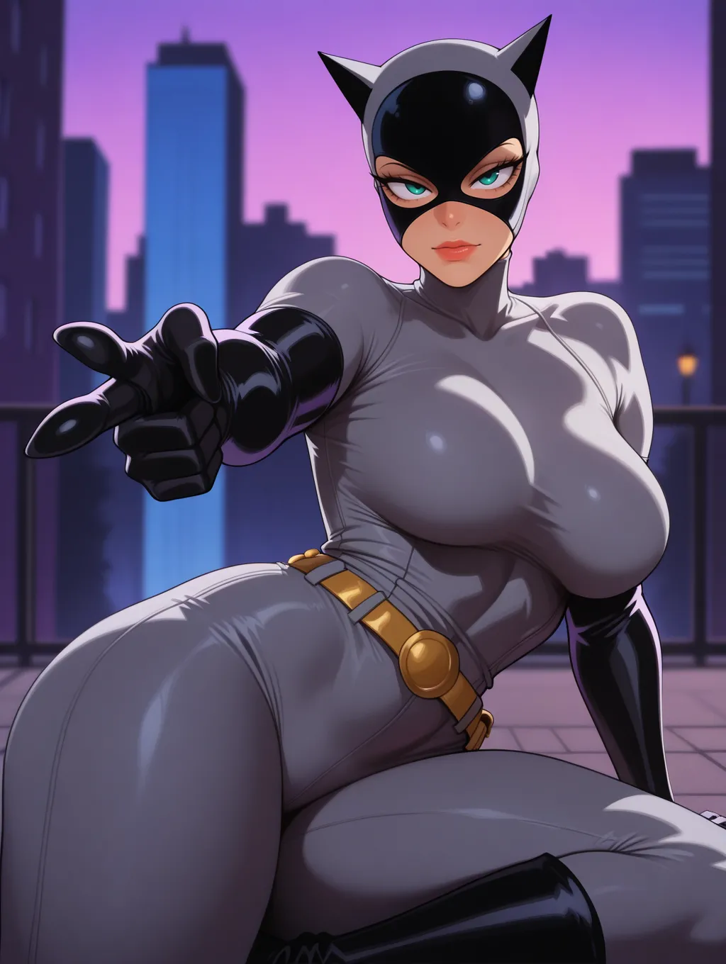 Catwoman | Batman: The Animated Series 😻 waifuinvoker ai generated Page.8