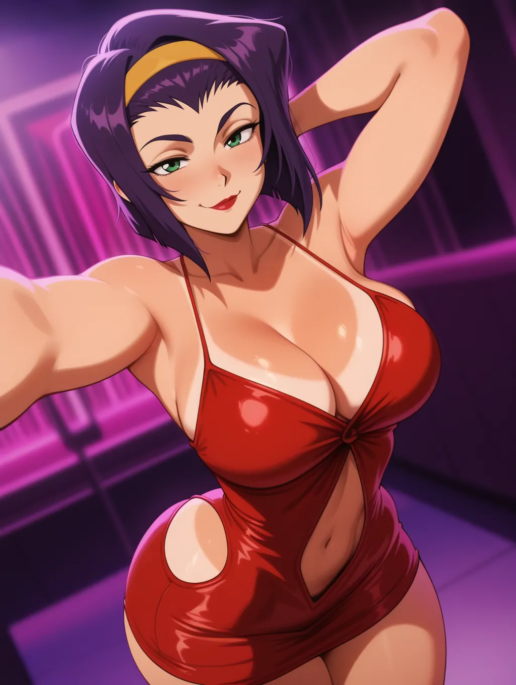 Faye Valentine | Cowboy Bebop 🍸🪩 waifuinvoker ai generated Page.7