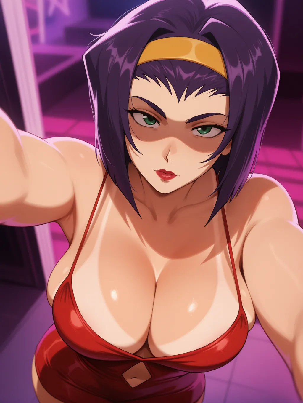 Faye Valentine | Cowboy Bebop 🍸🪩 waifuinvoker ai generated Page.8