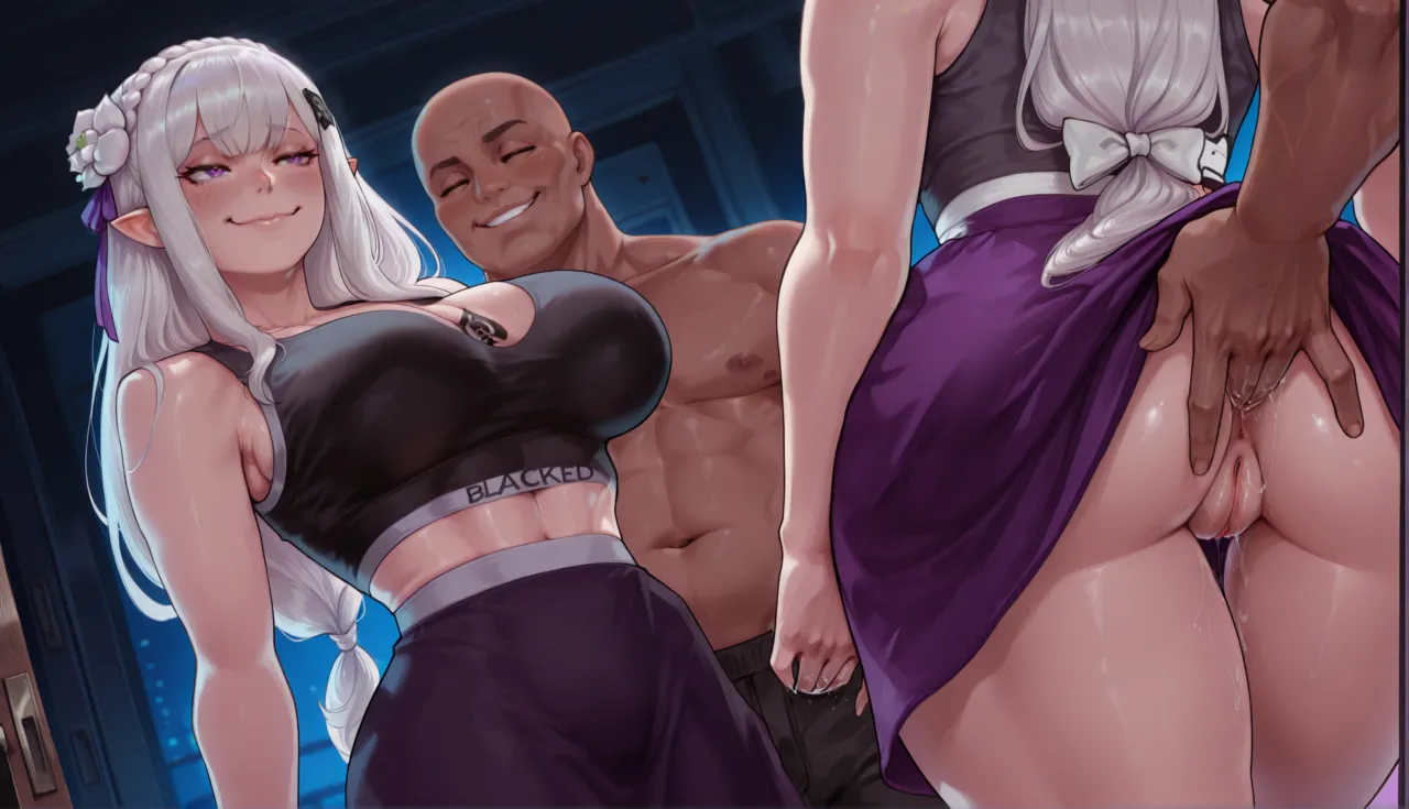 EMILIA - RE:ZERO - 110+ IMAGES kranken ai generated Page.107
