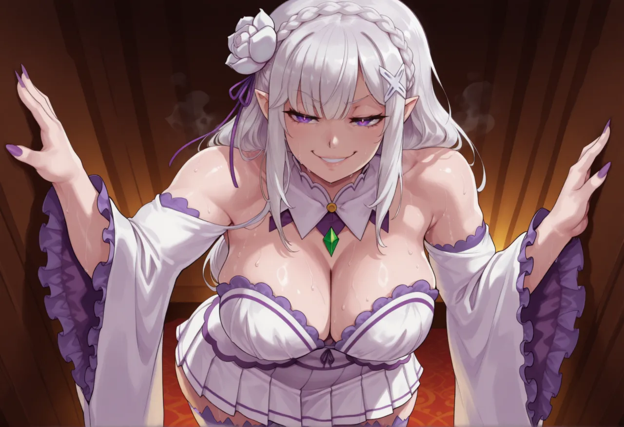 EMILIA - RE:ZERO - 110+ IMAGES kranken ai generated Page.3