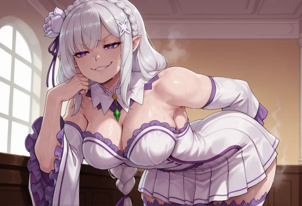 EMILIA - RE:ZERO - 110+ IMAGES kranken ai generated Page.4