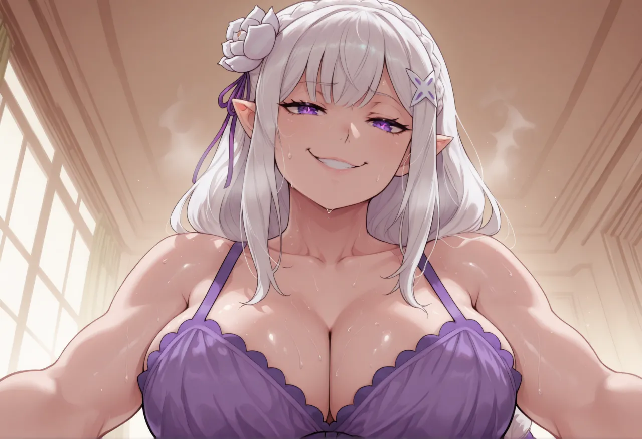 EMILIA - RE:ZERO - 110+ IMAGES kranken ai generated Page.77
