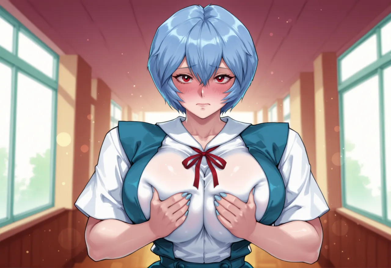 REI AYANAMI - EVANGELION - 140+ IMAGES kranken ai generated Page.133