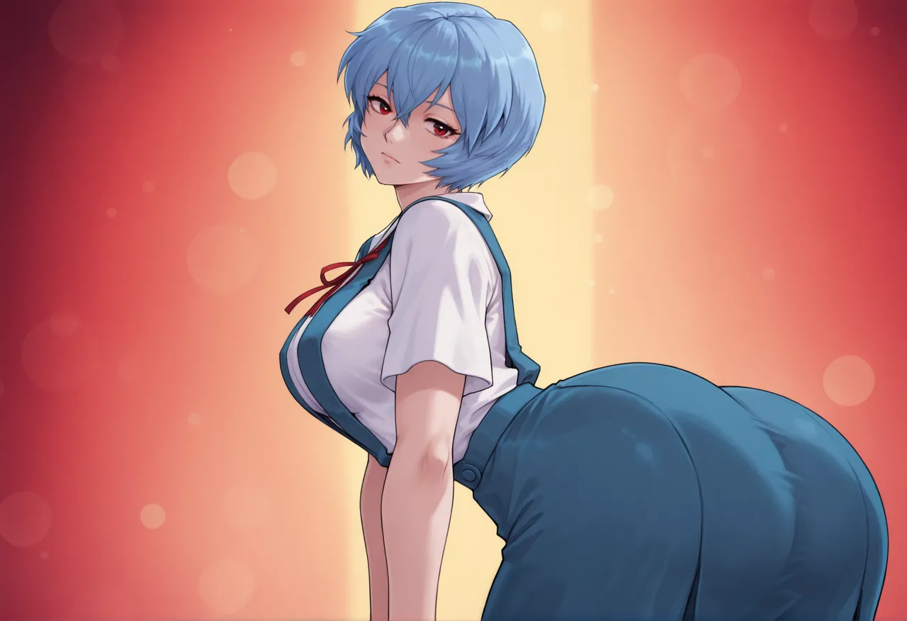 REI AYANAMI - EVANGELION - 140+ IMAGES kranken ai generated Page.16