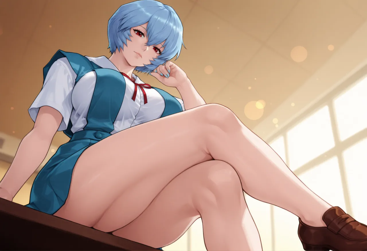 REI AYANAMI - EVANGELION - 140+ IMAGES kranken ai generated Page.20