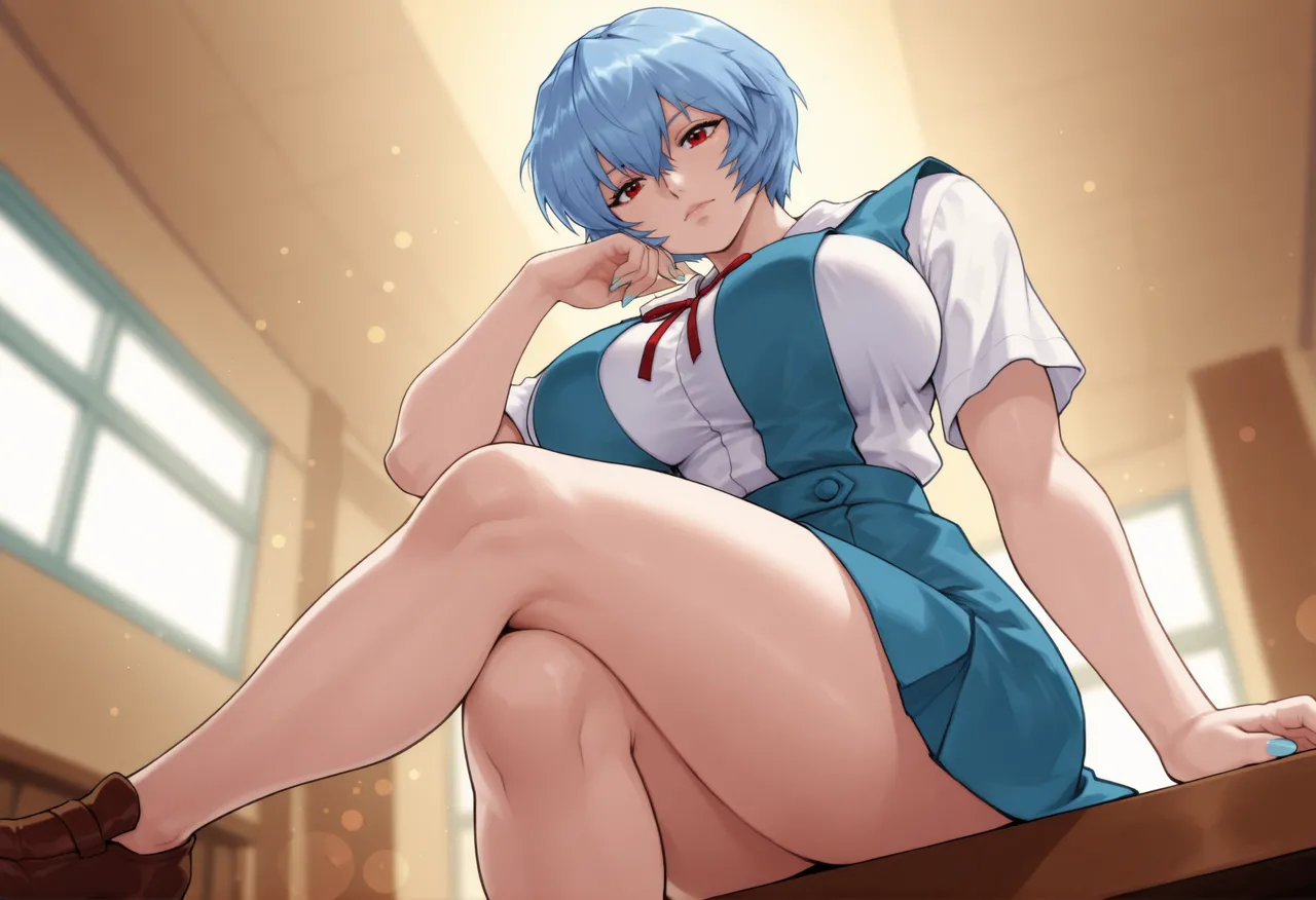 REI AYANAMI - EVANGELION - 140+ IMAGES kranken ai generated Page.21