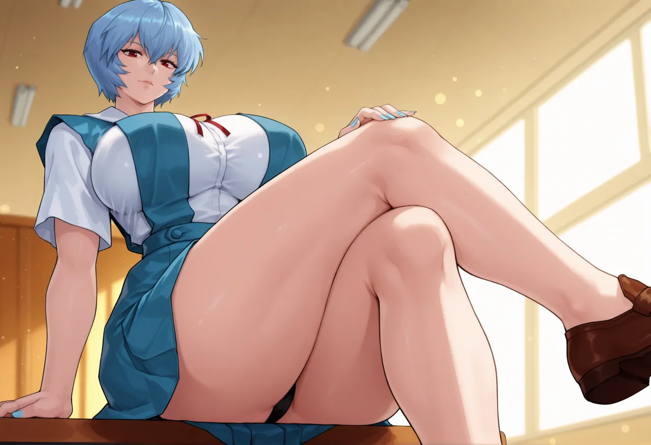 REI AYANAMI - EVANGELION - 140+ IMAGES kranken ai generated Page.26