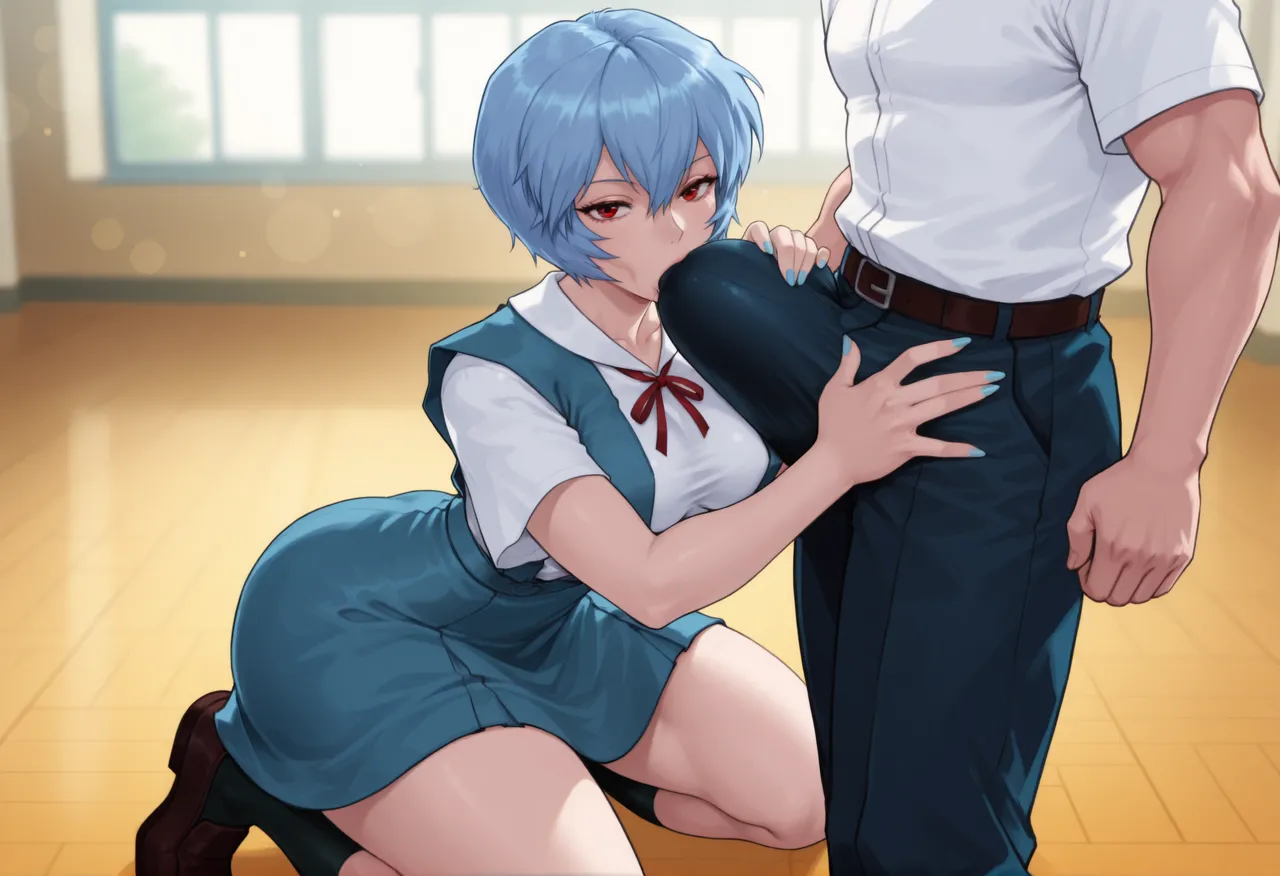 REI AYANAMI - EVANGELION - 140+ IMAGES kranken ai generated Page.40
