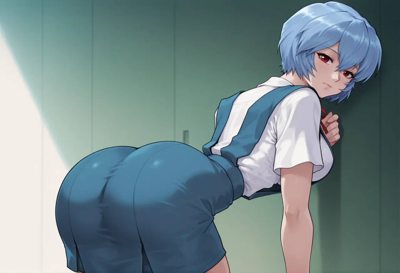 REI AYANAMI - EVANGELION - 140+ IMAGES kranken ai generated Page.5