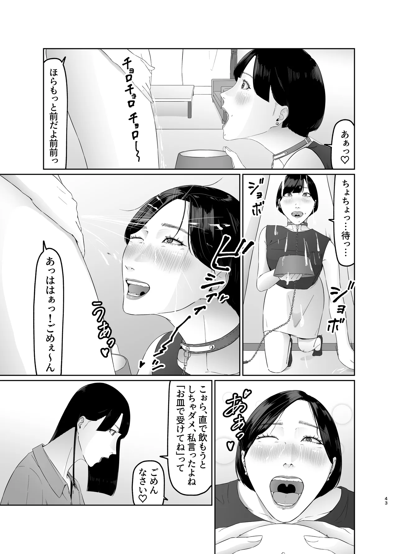 新人女子アナ尊厳破壊レズ奴隷調教 Page.43