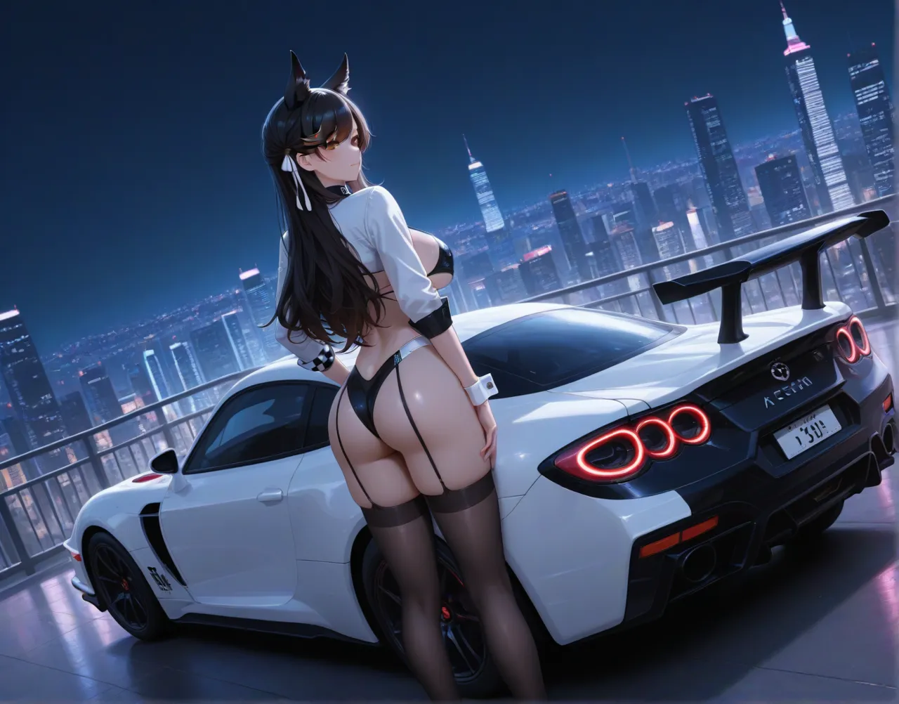 [Sunny] Atago Stunning Speedster (Race Queen) 335 pics (Azur Lane) [AI Generated] Page.31
