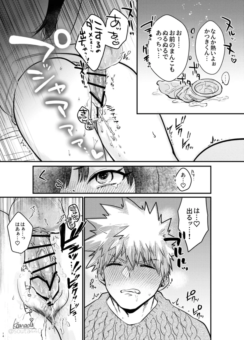 hebereke sekkusu shippaidan [my hero academia) Page.13