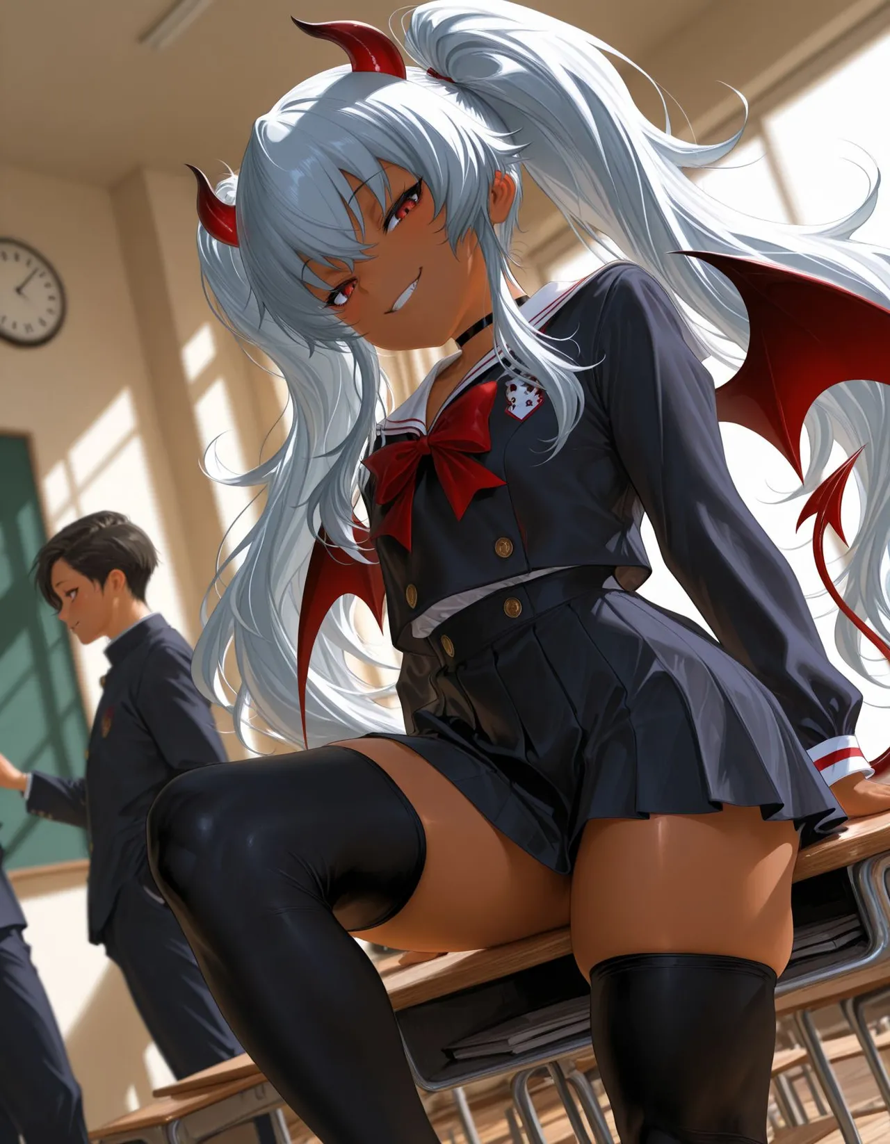 褐色#182 グリムアロエ grim aloe nsfw 褐色生活_DSL ai generated Page.6