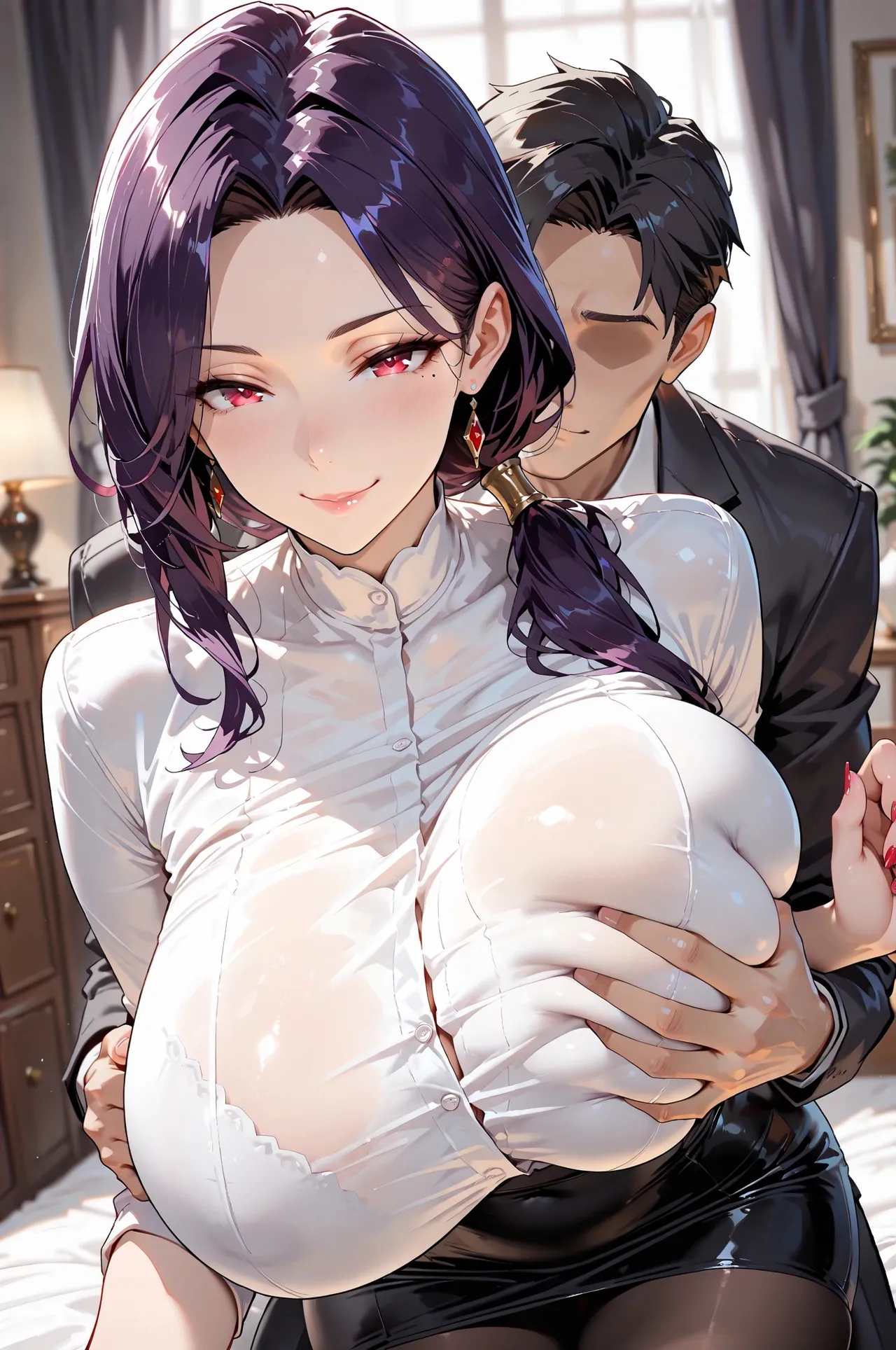 【SILVER】original milf , ice queen お姉さん ai generated Page.62