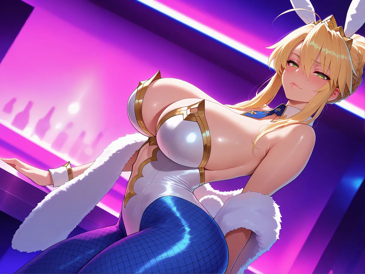 Artoria Pendragon Ruler (Lancer Alter) arzagod ai generated Page.4