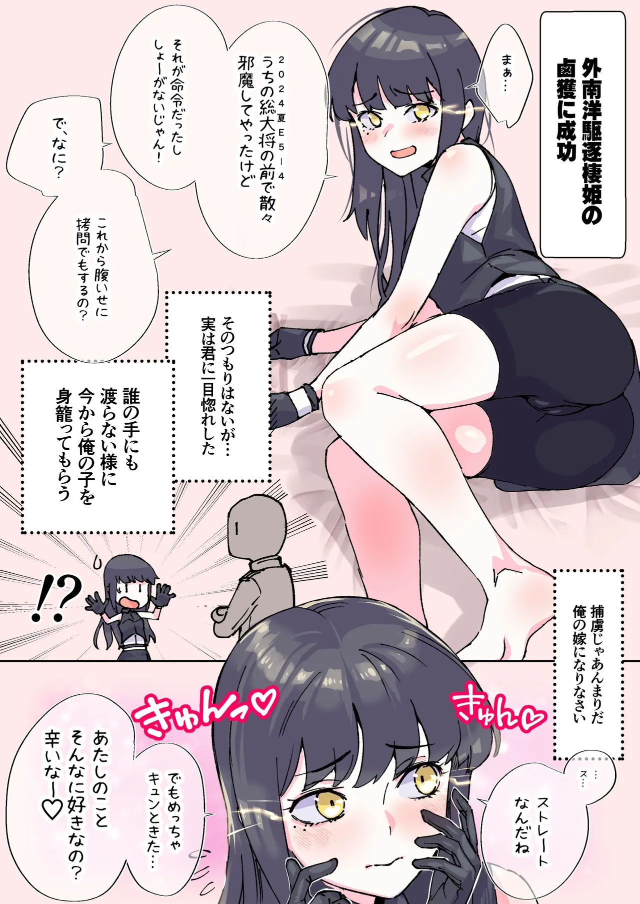 外南洋駆逐棲姫を捕まえたので
