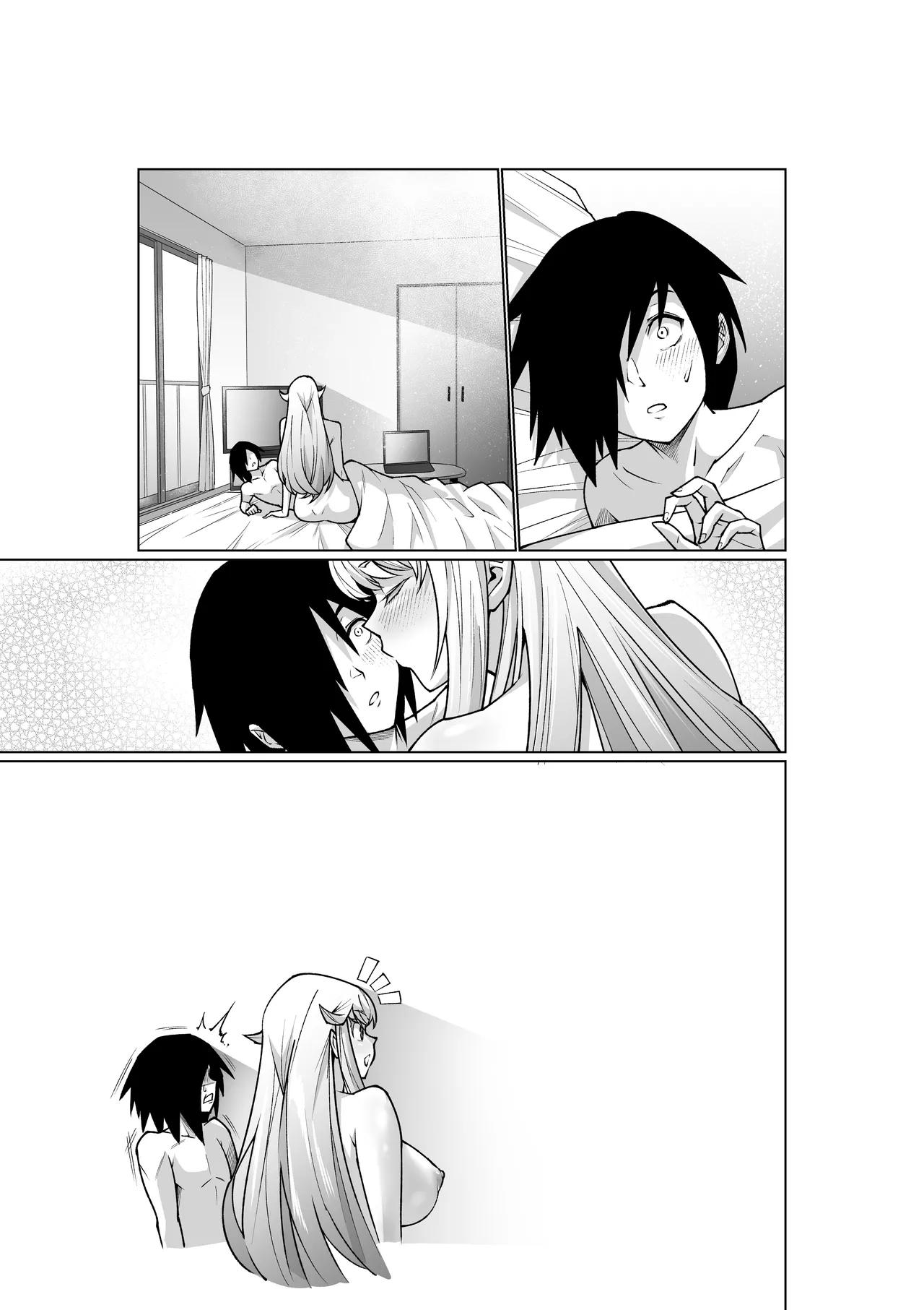 クーデレ金髪人妻全裸家政婦さんが病んだ僕に優しくしてくれたお話。02 Page.129