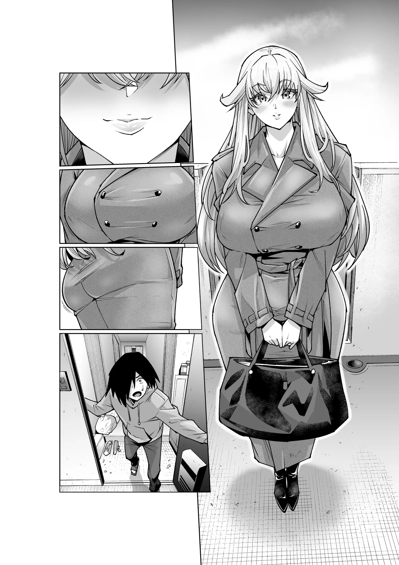 クーデレ金髪人妻全裸家政婦さんが病んだ僕に優しくしてくれたお話。02 Page.74