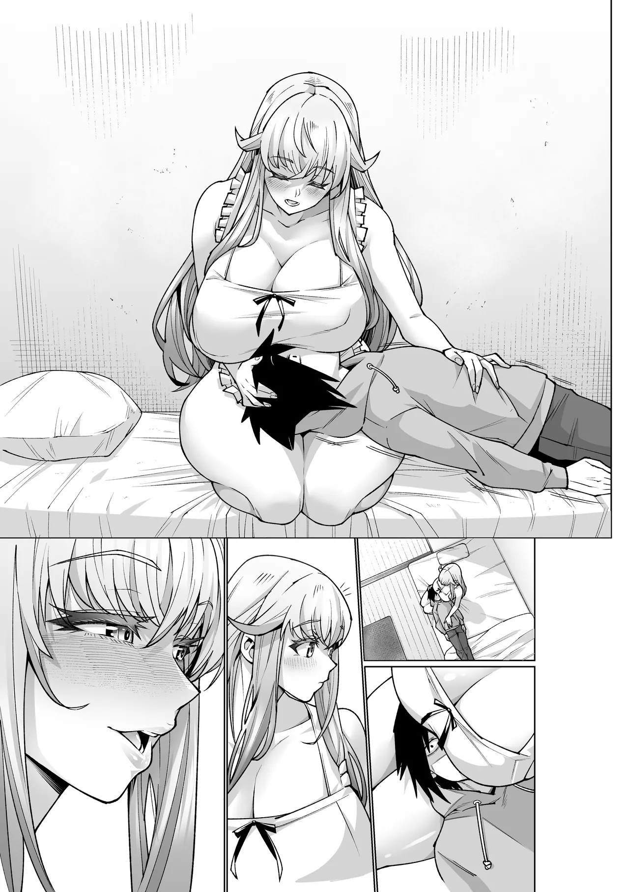 クーデレ金髪人妻全裸家政婦さんが病んだ僕に優しくしてくれたお話。02 Page.93