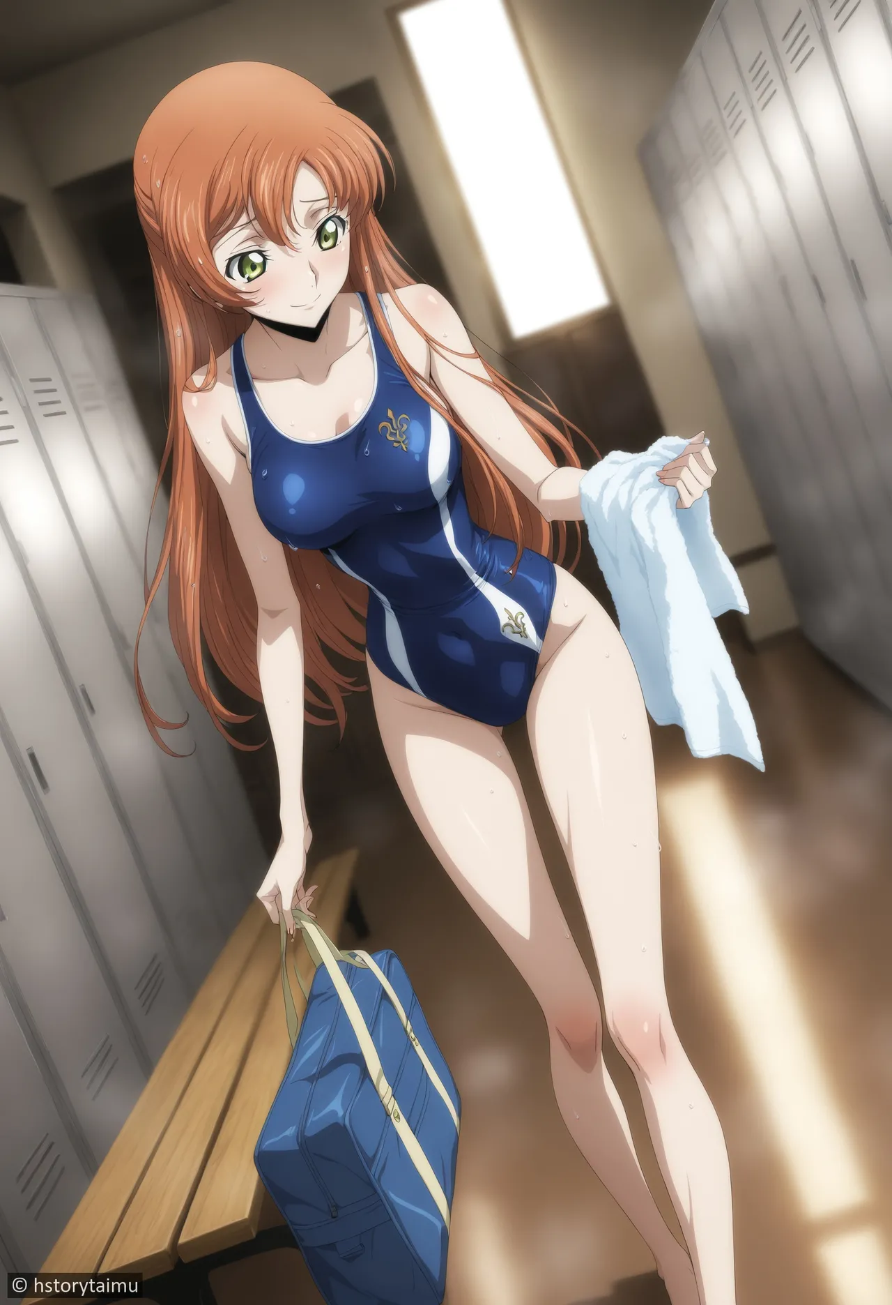 Shirley Fenette after Swim Training Page.6