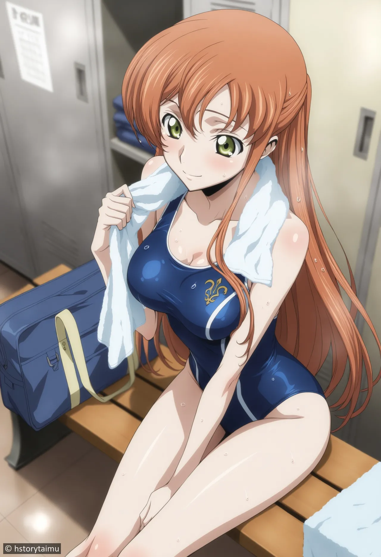Shirley Fenette after Swim Training Page.8