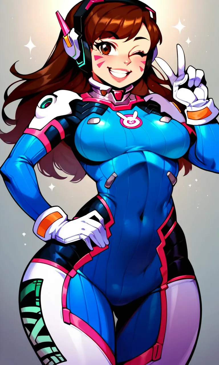 Overwatch - Dva daidoujipv ai generated Page.4