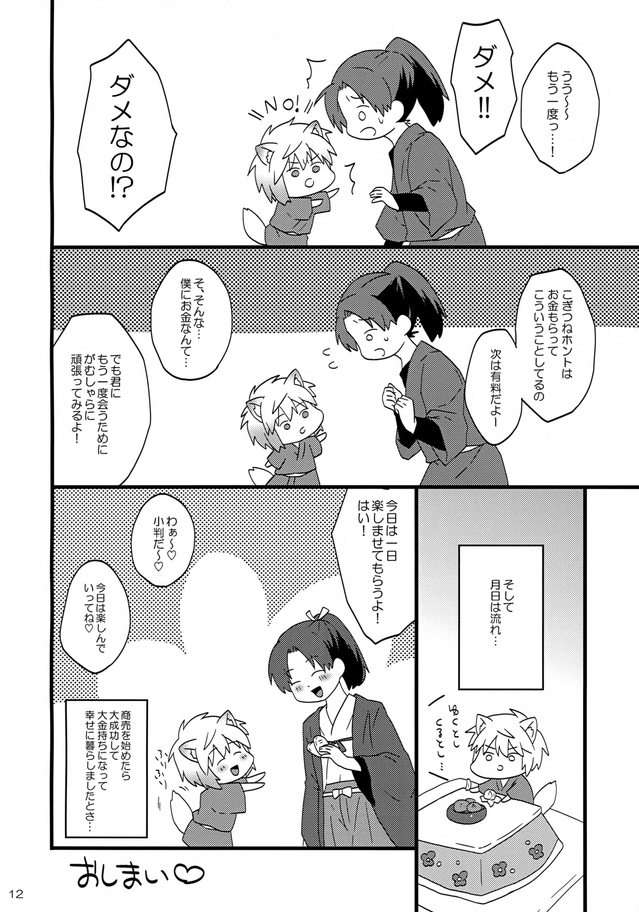 こぎつねの頑張れ!人生相談だよ。 Page.12