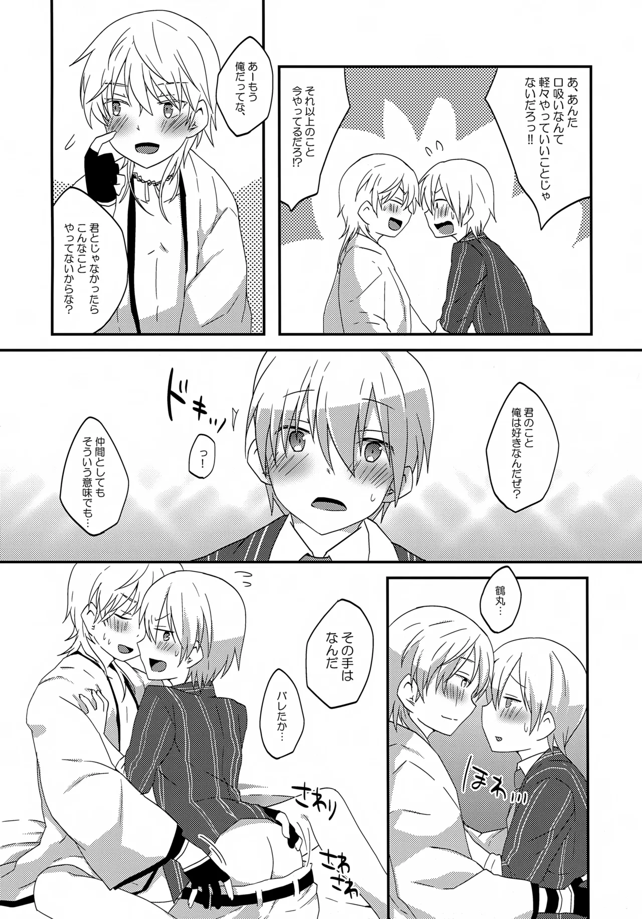 鶴丸と山姥切の「いけないことなのか?」 Page.13