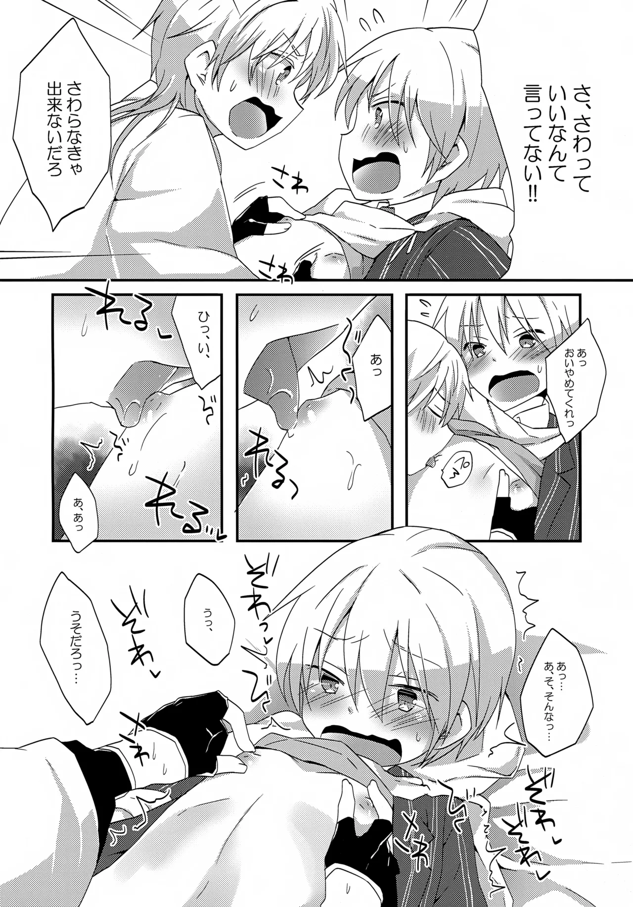 鶴丸と山姥切の「いけないことなのか?」 Page.5