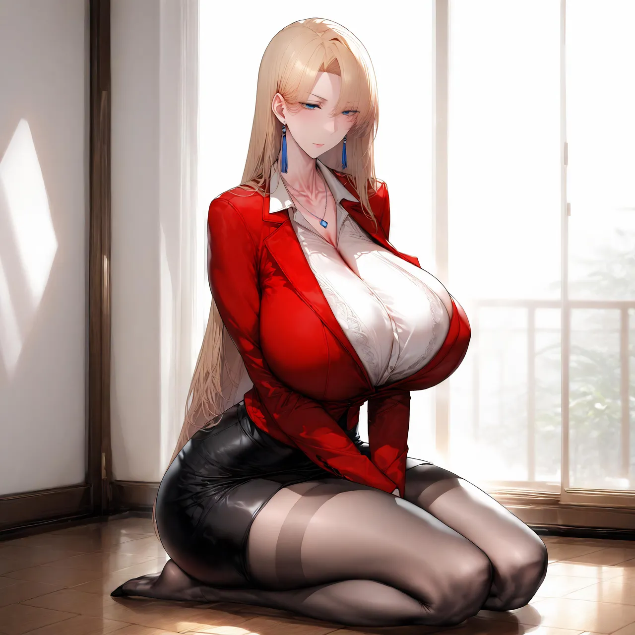 Kurashiki Reika 巨乳加大分 jrjdf ai generated Page.15