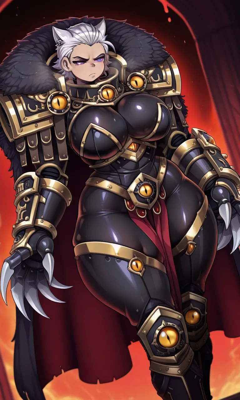 Warhammer 40k - Fem-Horus daidoujipv ai generated Page.10