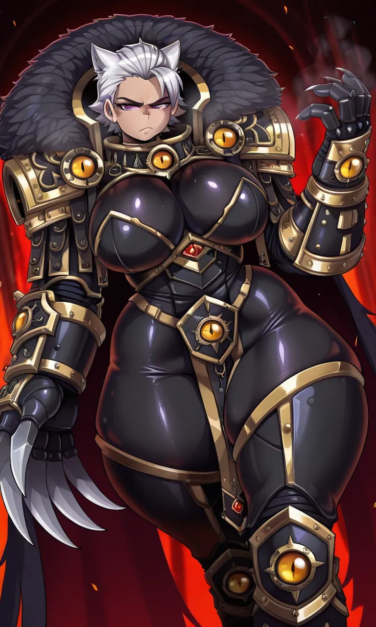 Warhammer 40k - Fem-Horus daidoujipv ai generated Page.5