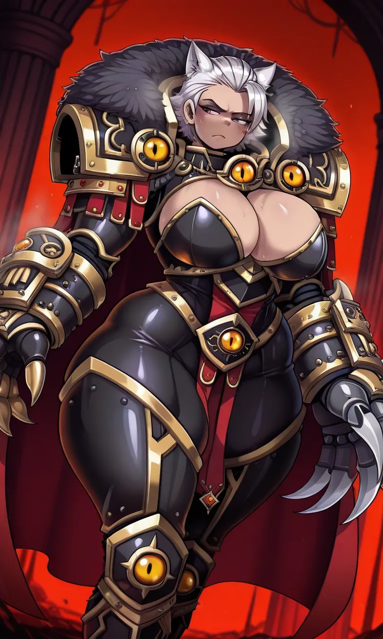 Warhammer 40k - Fem-Horus daidoujipv ai generated Page.6