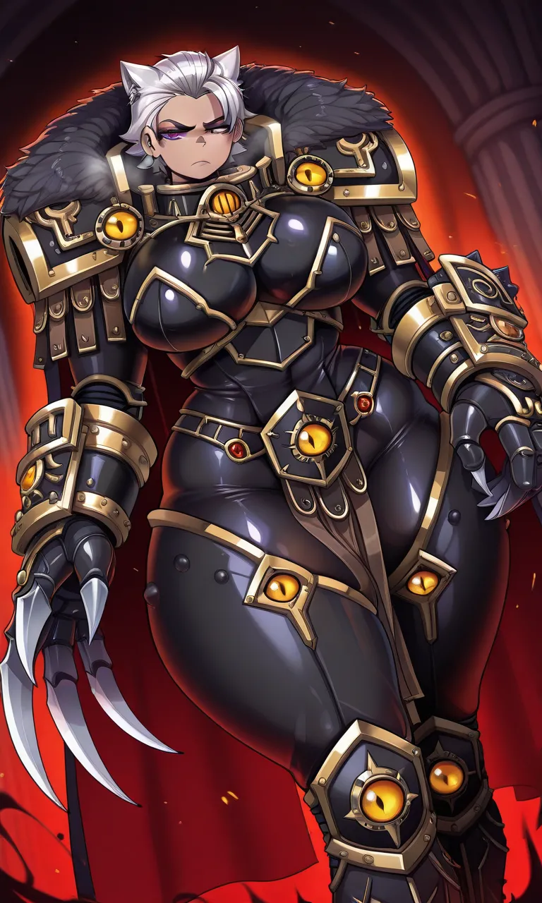 Warhammer 40k - Fem-Horus daidoujipv ai generated Page.9