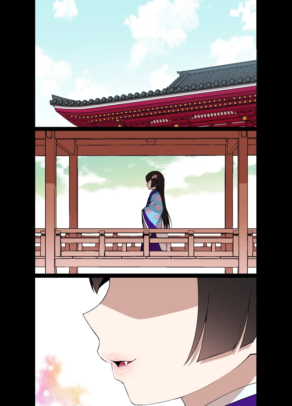 淫魔に見初められた平安貴族のふたなり姫 漫画 Page.59