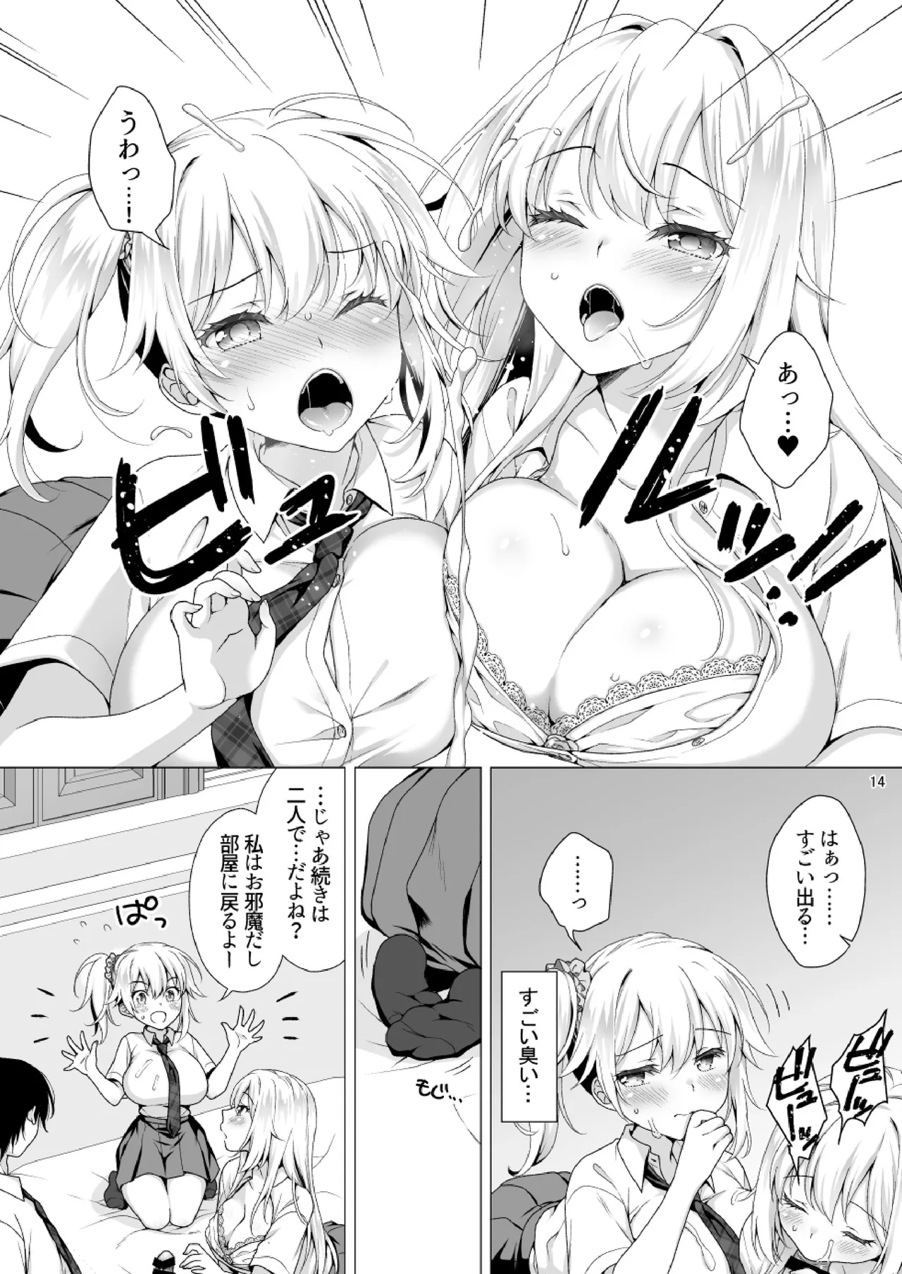 理想の彼女3 ～ちょろカワお嬢様・紗良 彼女公認の姉妹ご奉仕H～ Page.14