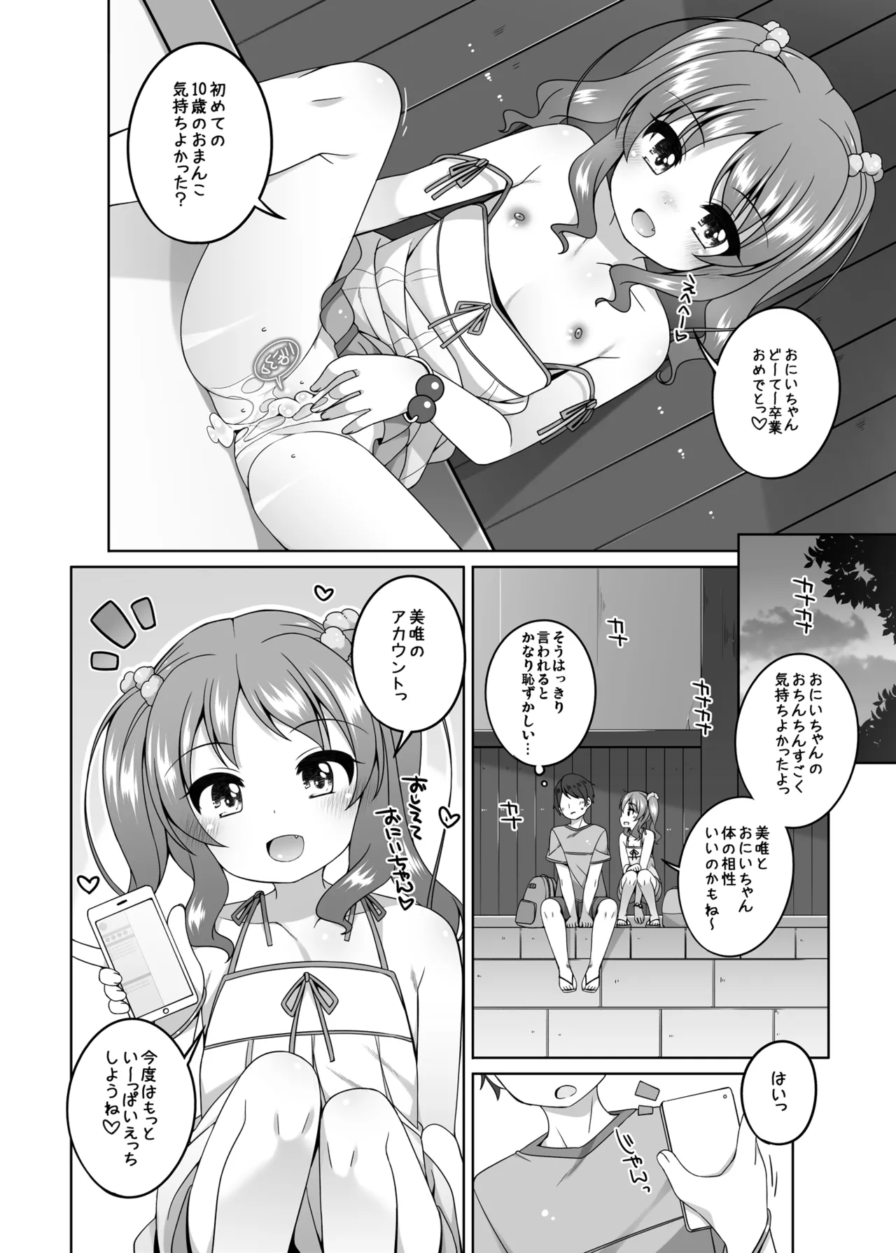 えっち大好き美唯ちゃん Page.22