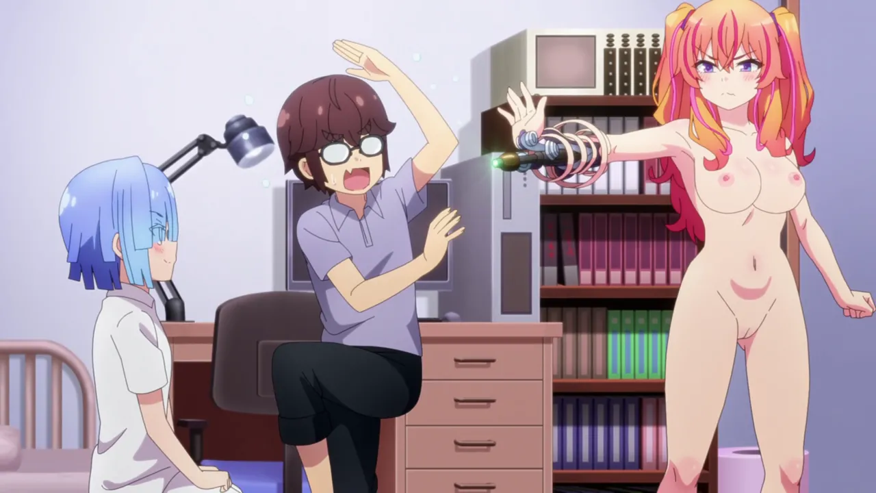 Kakushite! Makina-san!! Pussy Edit Page.3