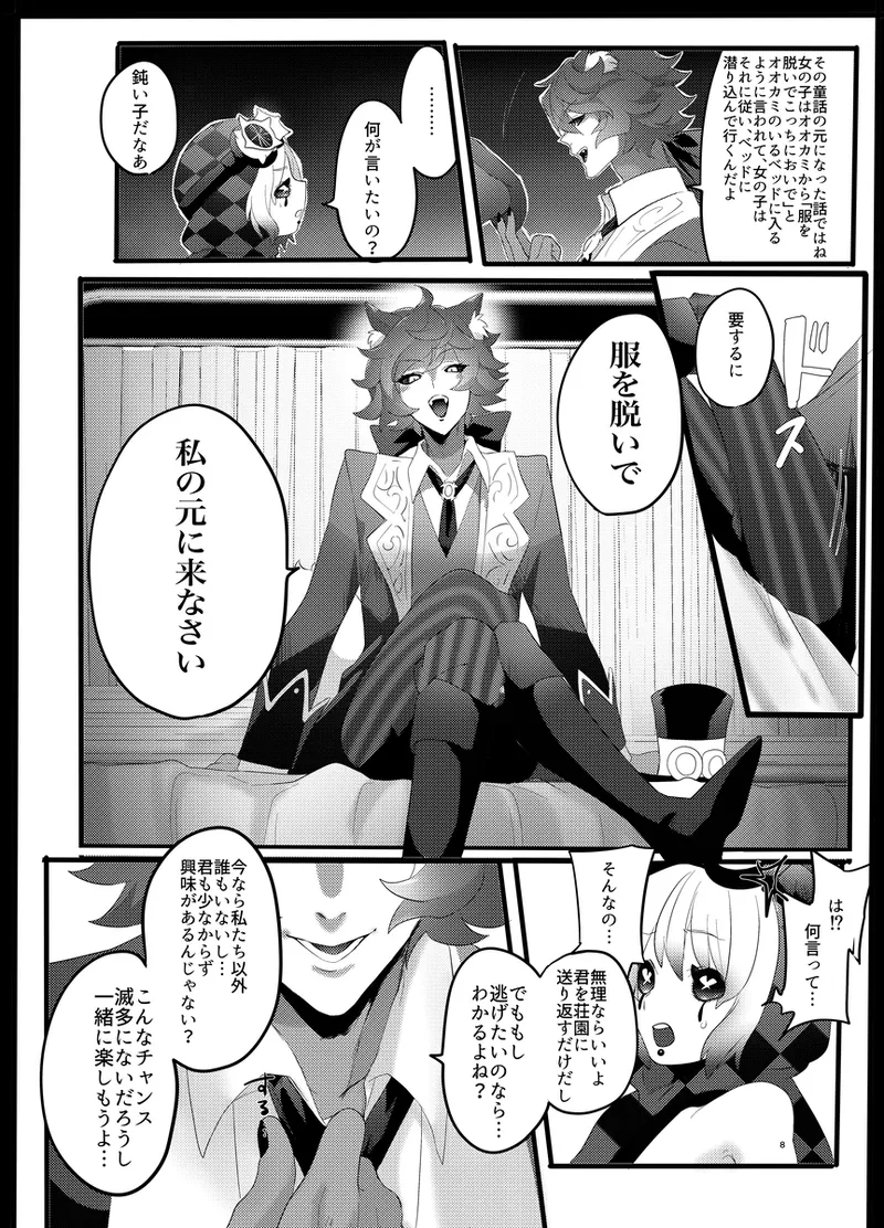 赤ずきんはオオカミに食べられる。 Page.7