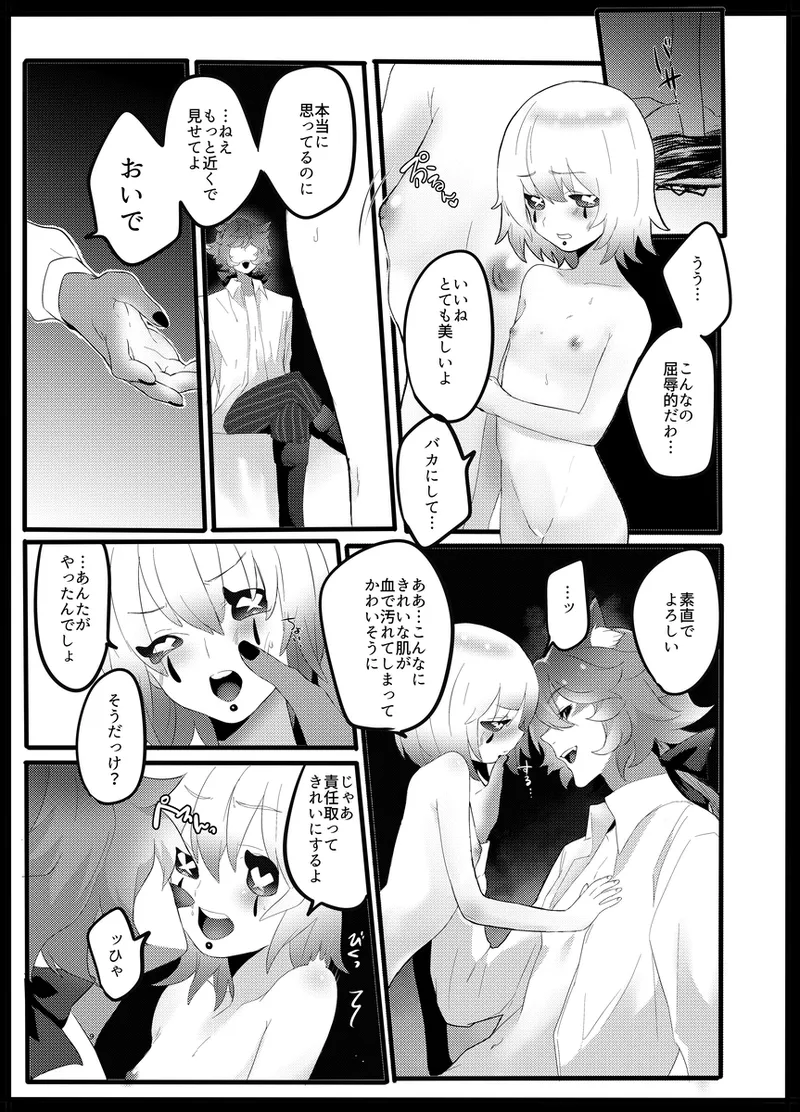 赤ずきんはオオカミに食べられる。 Page.8