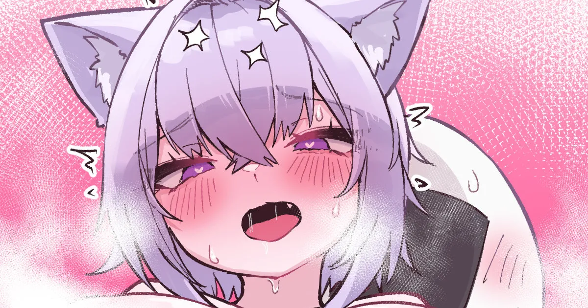 寝てる隙に…