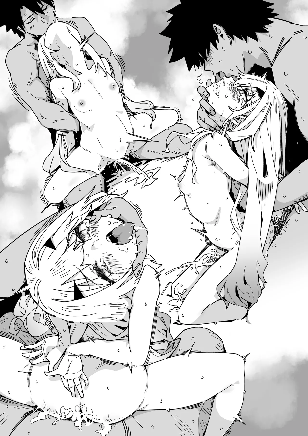 メリュ子はぐいぐい来るが交尾がド下手。 Page.46