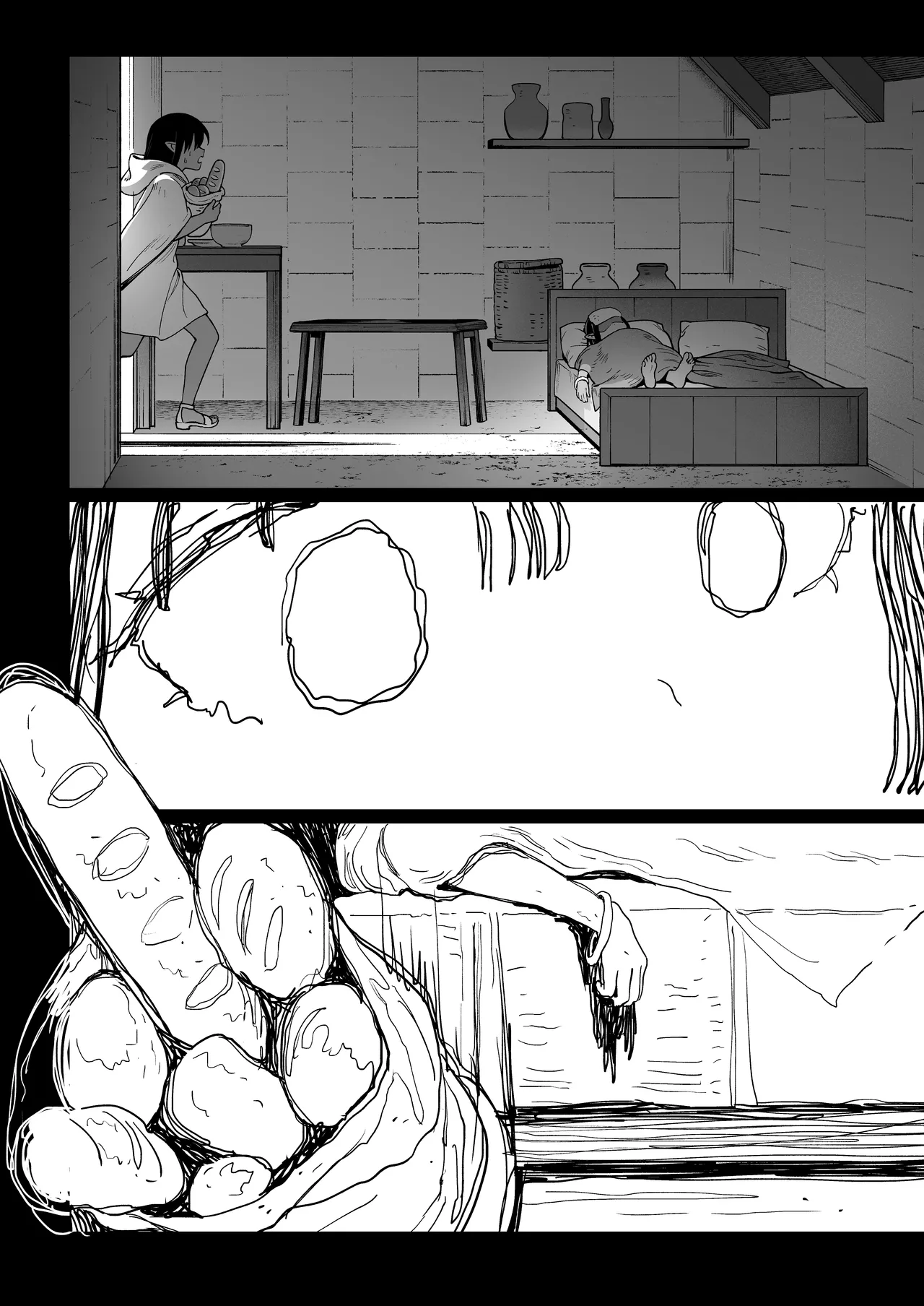 妖精娼館 3号室レイシー 〜褐色肌エルフを指名した童貞オーク〜 1 Page.31