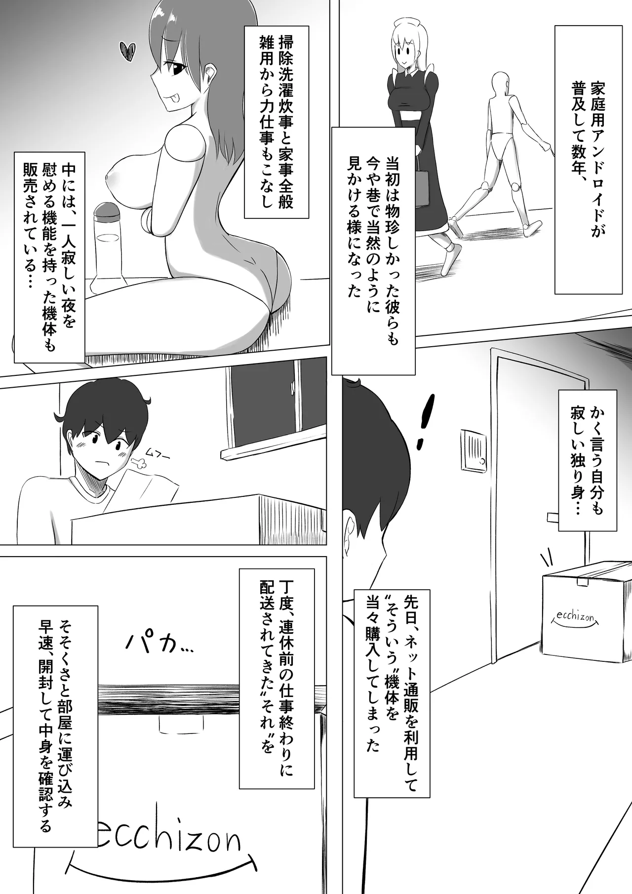 性処理人形との休日 Page.2